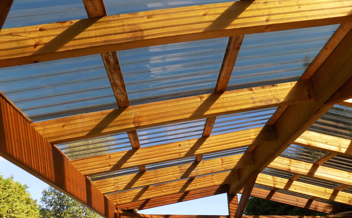 Panneau polycarbonate serre