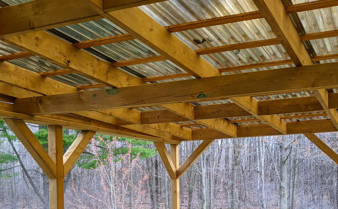 Panneau polycarbonate gazebo
