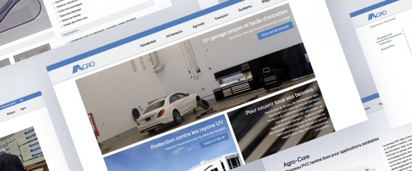 Nouveau site Web pour Agro